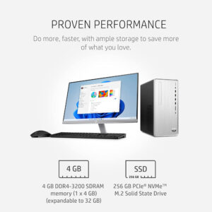 HP Pavilion Desktop PC, AMD Ryzen 3 5300G