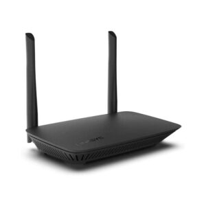 Linksys WiFi 5 Router, Dual-Band, 1,500 Sq. ft Coverage, 10+ Devices, Speeds up to (AC1200) 1.2Gbps - E5400